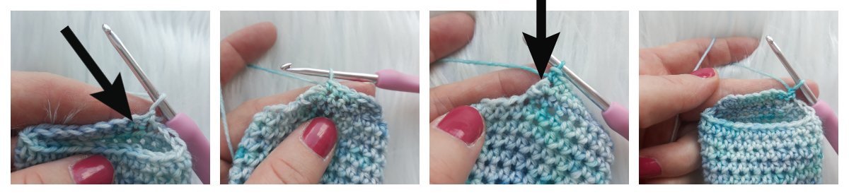 Blog-Inhaltsbild für 'Babysöckchen, kostenlose Häkelanleitung'